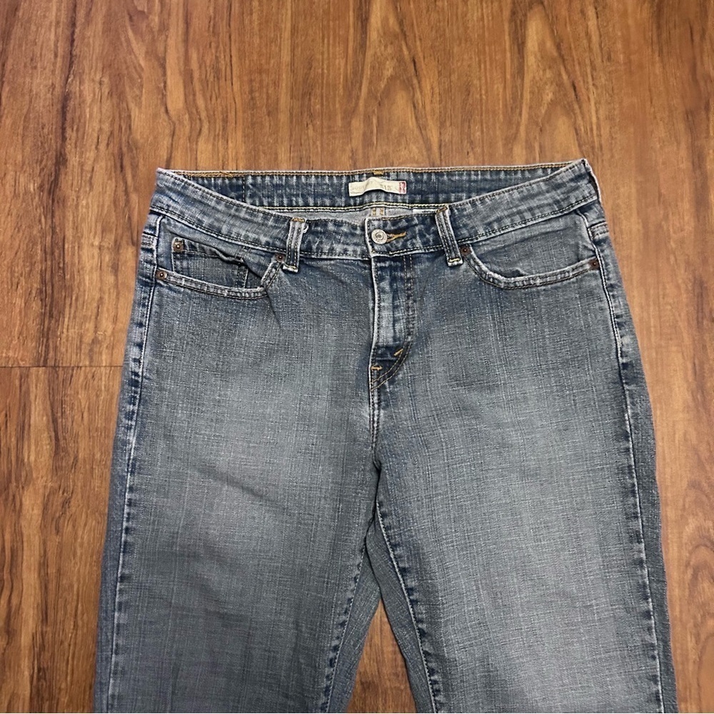 Levi’s 515 bootcut jeans 12 short 2000’s - Picture 2 of 8